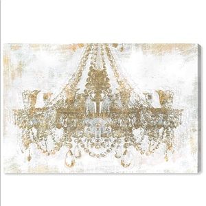 Oliver Gal ‘Gold Diamonds’ Canvas